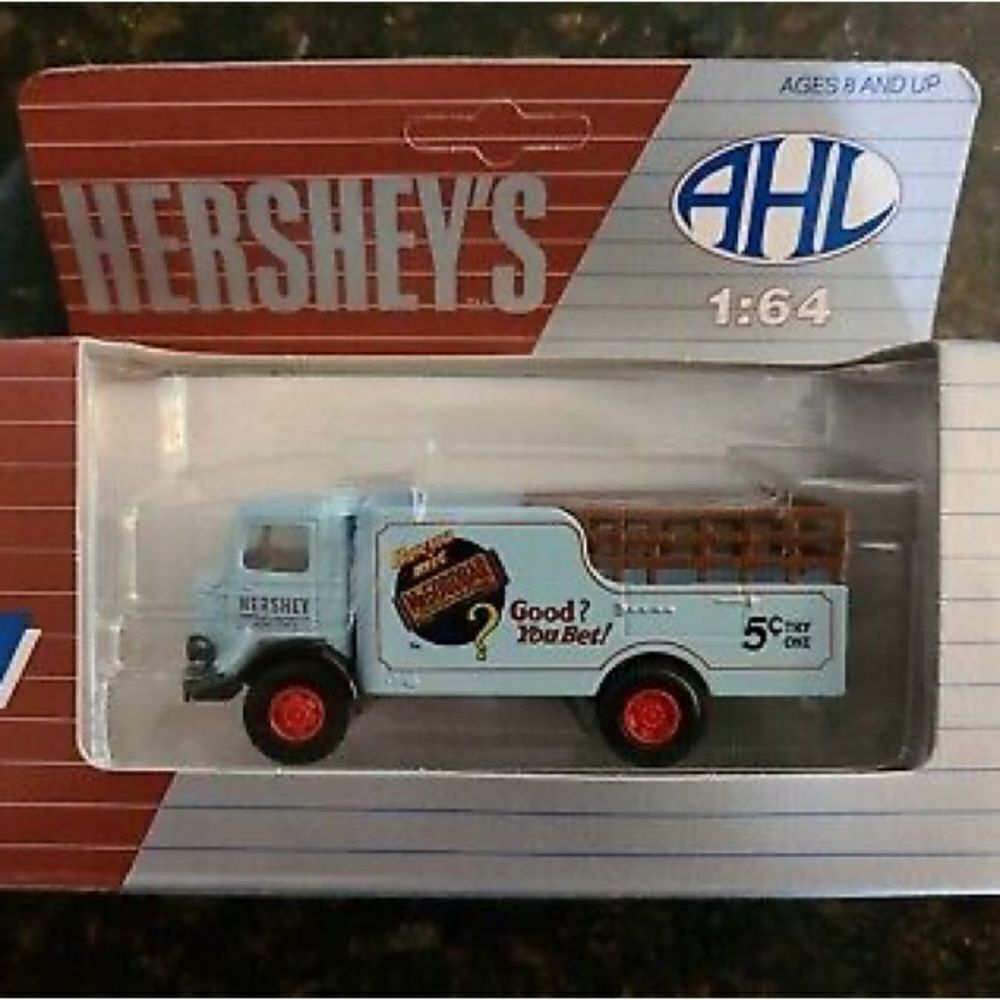 HERSHEY'S AHL MR. GOODBAR DELIVERY TRUCK GMC T-70 H04050 New In Box - Picture 4 of 6